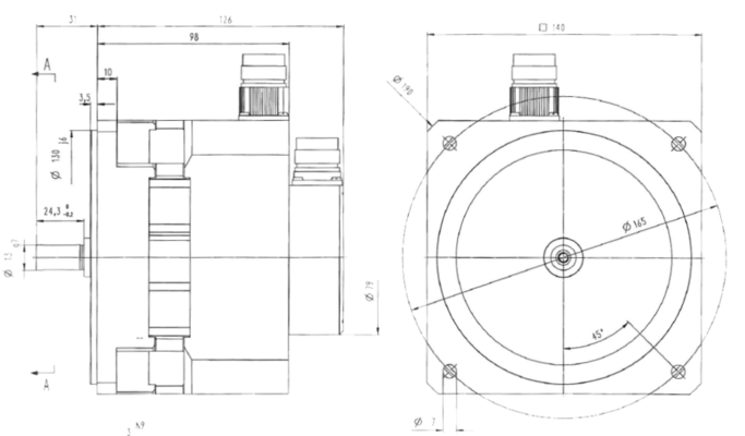 MEDICAL - Kompakter Servomotor