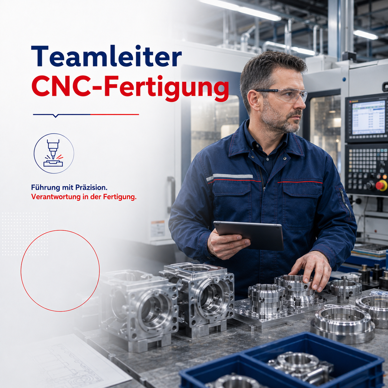 Teamleiter für unsere CNC-Fertigung (m/w/d)